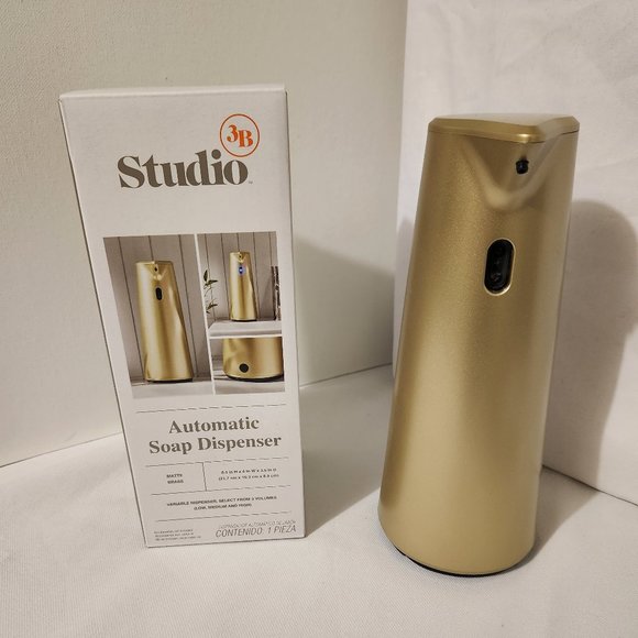 Studio 3B®™ Finch Sensor Soap Dispenser in Brass electric modern kitchen… - Picture 2 of 7